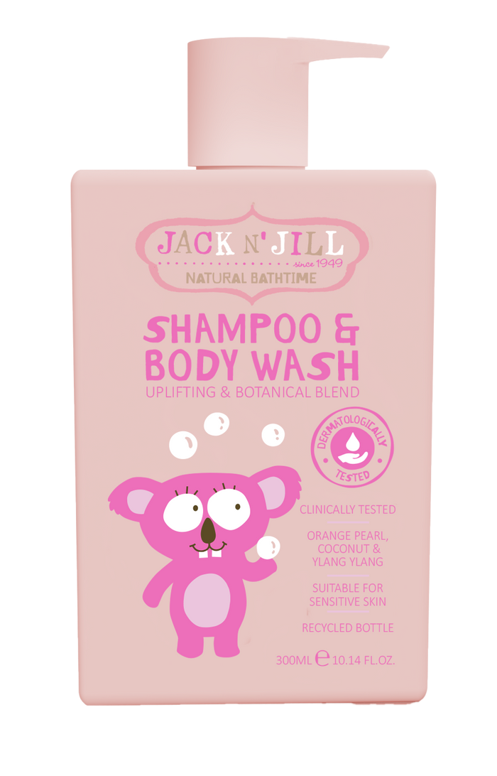 Jack N' Jill Shampoo & Body Wash - Natural 300mL