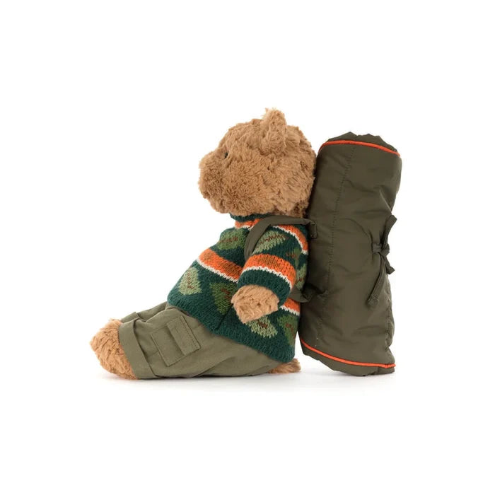 Jellycat Bartholomew Bear Hiking Outfit