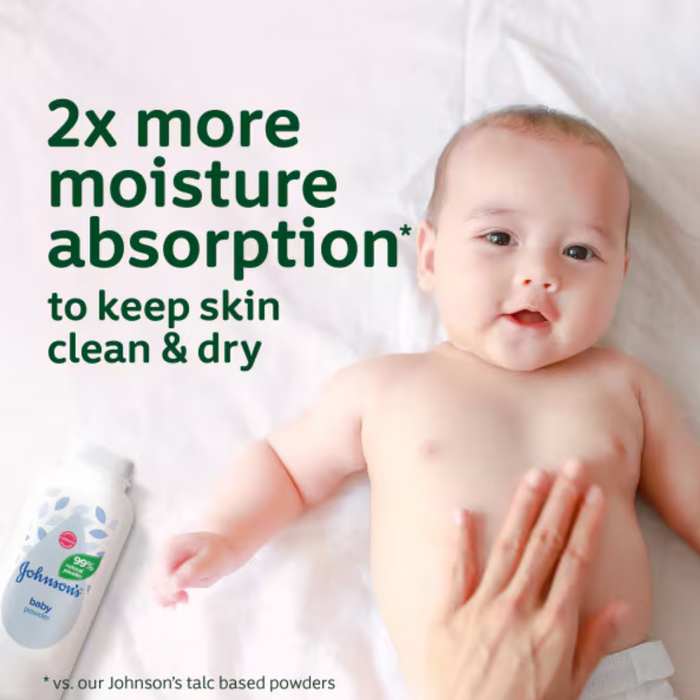 Johnson's Baby Natural Cornstarch Powder 200g (T)
