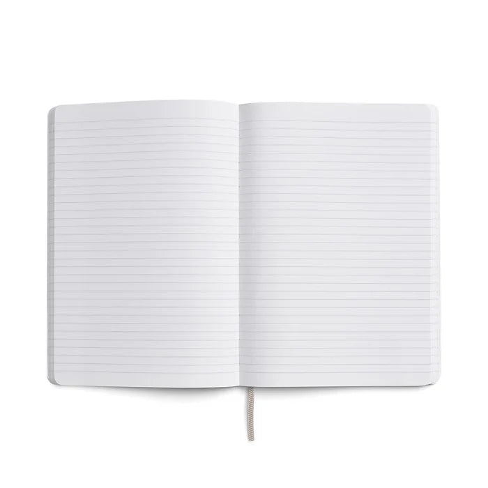 Karst - A5 Lined Softcover Notebook - Black