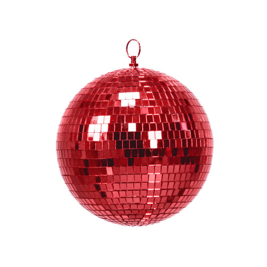 Kerstversiering -  Kersthanger - Discobal - Foam - Rood - 20x20x20cm