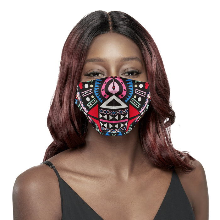 KIM & C Cotton Earloop face Mask #Modern Art