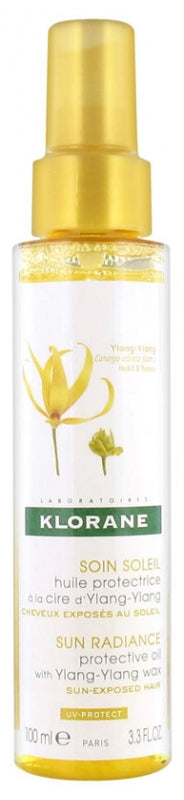 Klorane Sun Radiance Protective Oil With Ylang-Ylang Wax 3.3oz
