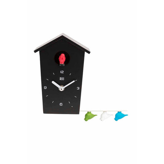 KooKoo GmbH - KOOKOO BirdHouse mini black clock (BHm3000B)