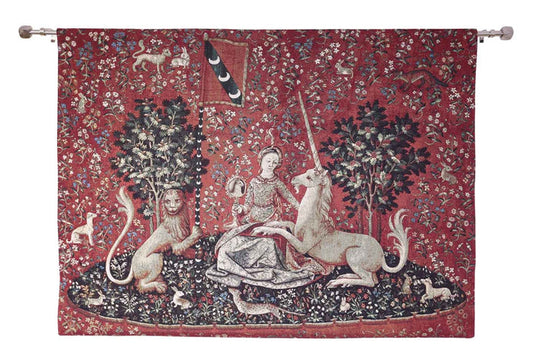 Lady & Unicorn Sense of Sight - Wall Hanging in 2 sizes