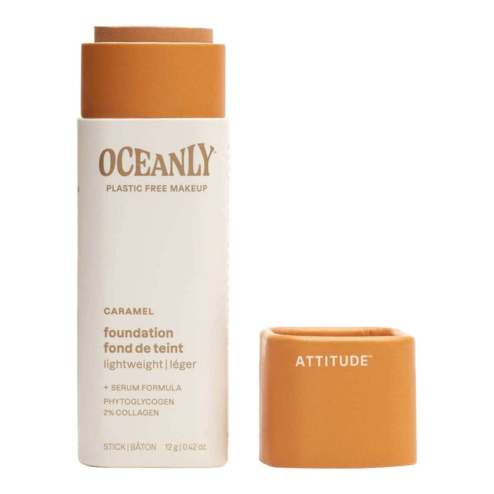 Oceanly foundation stick with packaging on a white background.