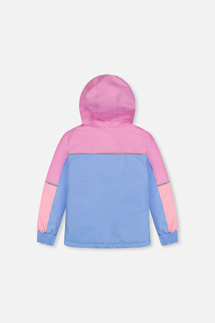 Light Weight Two Piece Chill Snowsuit Pink Blue And Mauve-4