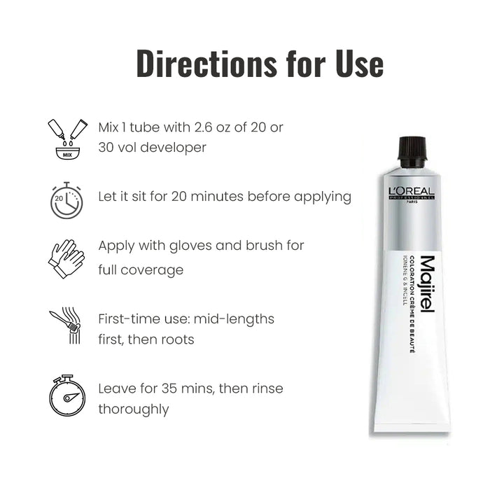 Loreal Majirel Hair Color New Shade 4.15 50ml