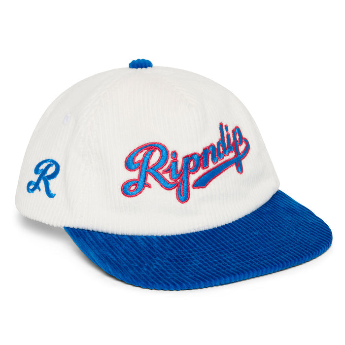 RIPNDIP Los Ripndip Corduroy Snapback (White)