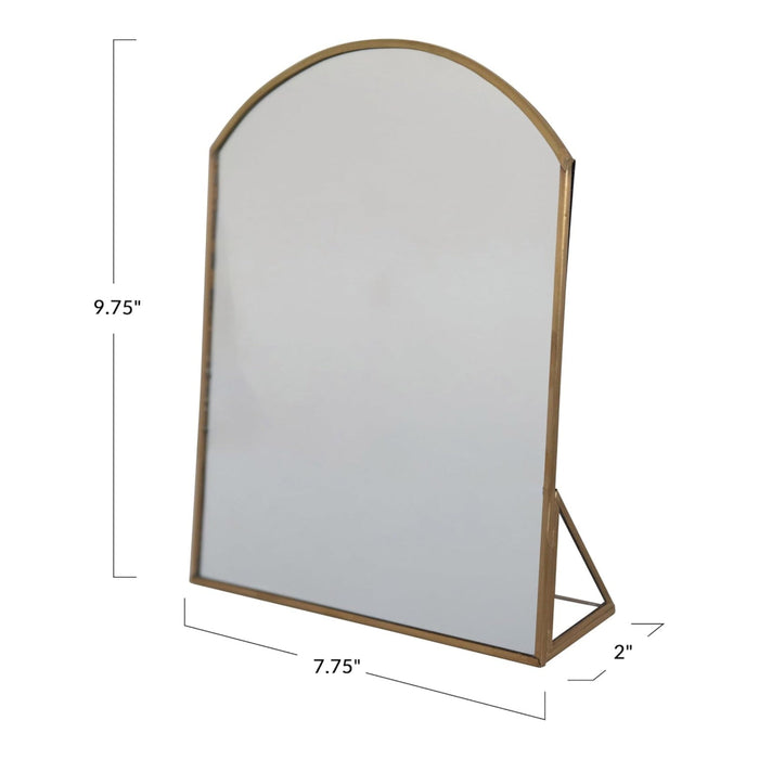 Metal Framed Standing Mirror