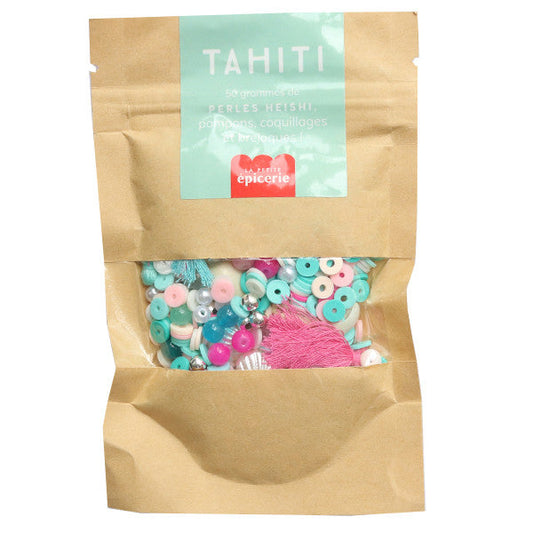 Mix Heishi Beads & Charms - Tahiti