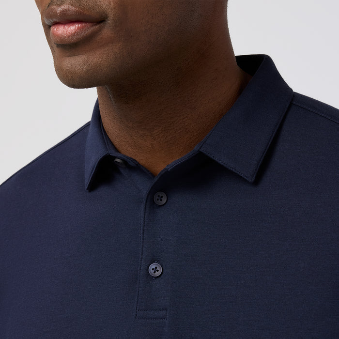 Mizzen + Main Kent Short Sleeve Polo