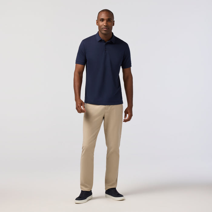 Mizzen + Main Kent Short Sleeve Polo