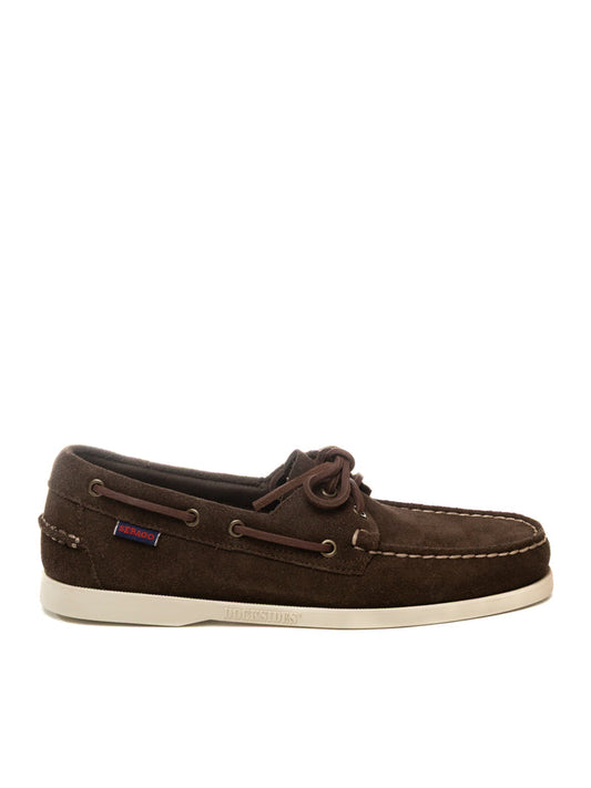 SEBAGO Mocassino barca portland camoscio moro PORTLAND FLESH OUT 7111PTW-MOKA ABU
