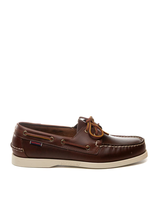 SEBAGO Mocassino barca portland pelle moro PORTLAND WAXED 70000G0-BROWN 900