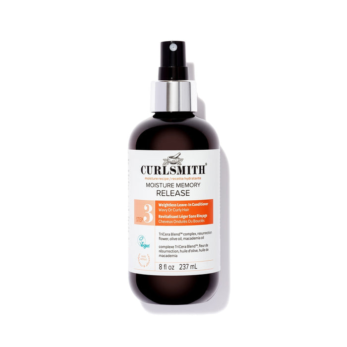 Curlsmith hair care product bottle on a white background