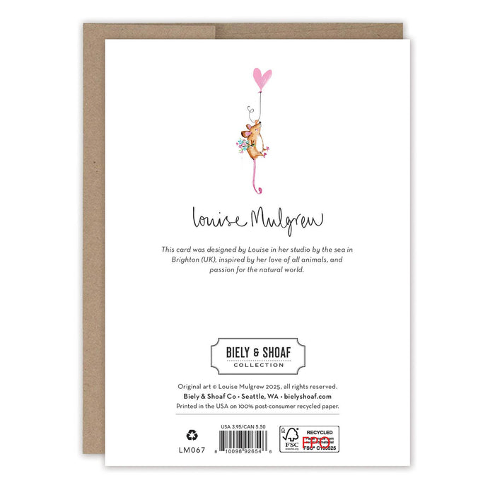 Mouse A Little Thank You Card