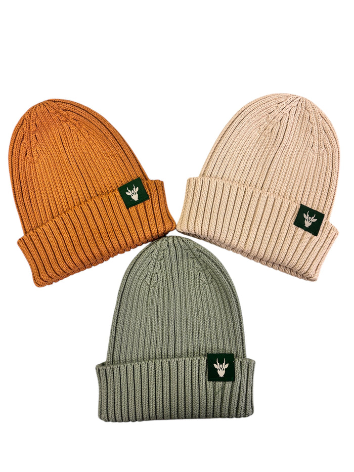 Muntjac Junior Organic Cotton Beanie