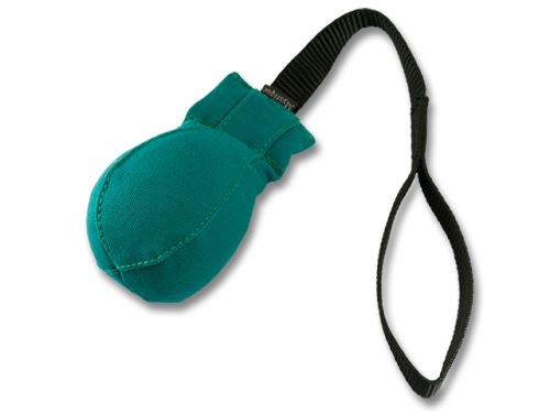 green speedball dog training dummy