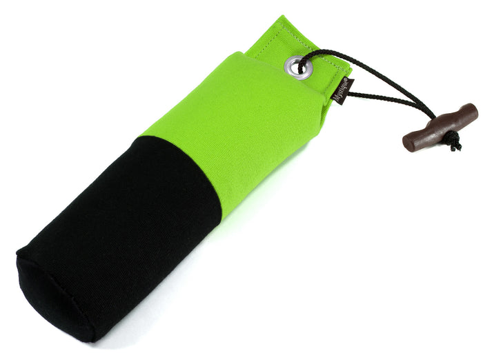 lime/black large Mystique canvas dog training dummy