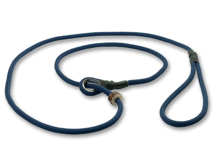 blue 6mm German Field Trial Moxon gundog lead