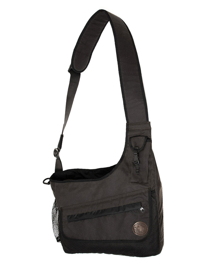 brown waxed profi dynamic bag on white background