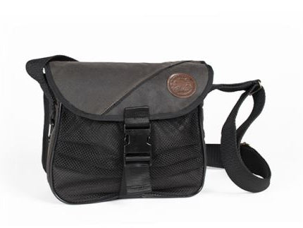 brown waxed profi junior bag on a white background