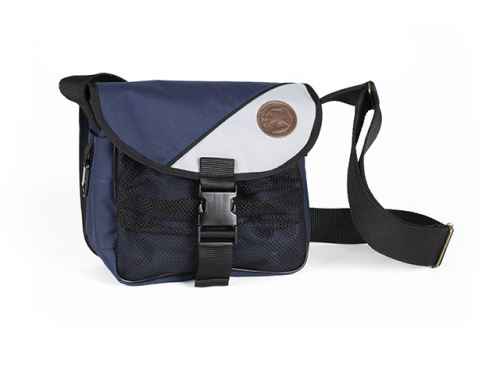 navy and grey profi junior bag on a white background