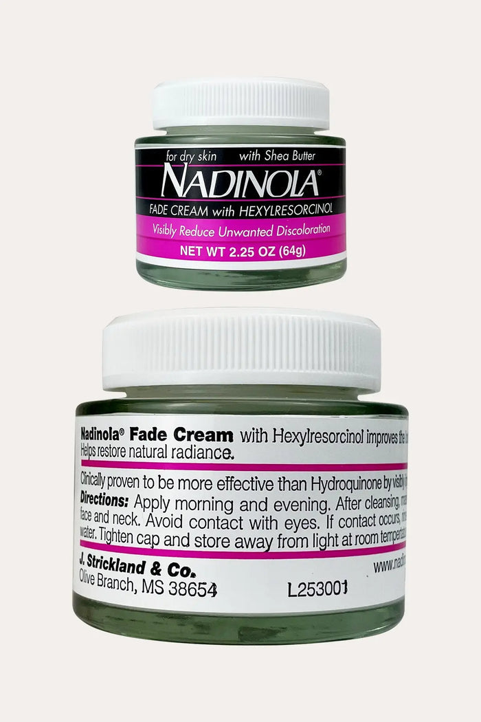 NADINOLA FADE CREAM -  FOR DRY SKIN WITH SHEA BUTTER 2.25oz - BSW BEAUTY CANADA