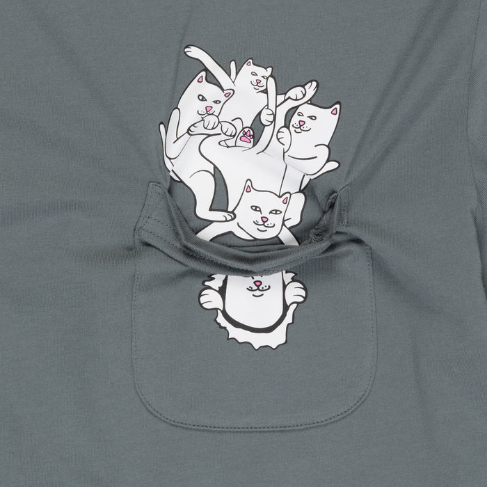 RIPNDIP Nermaniac Pocket Tee (Charcoal)