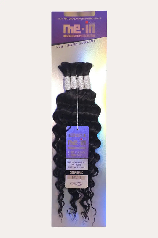 NOBLESSE ME-IN UNPROCESSED 100% VIRGIN HUMAN HAIR - DEEP BULK 18" NOBLESSE