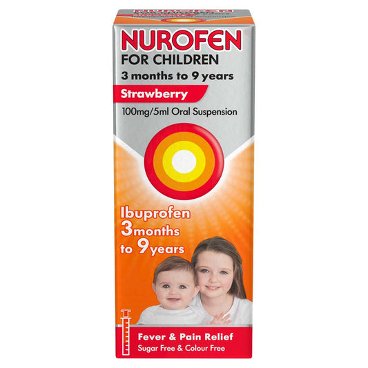 Nurofen for Children Strawberry Oral Suspension 100ml