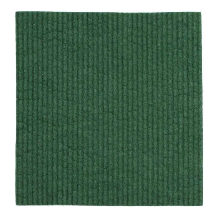 Dark green organic dyed compostable sponge cloth.
