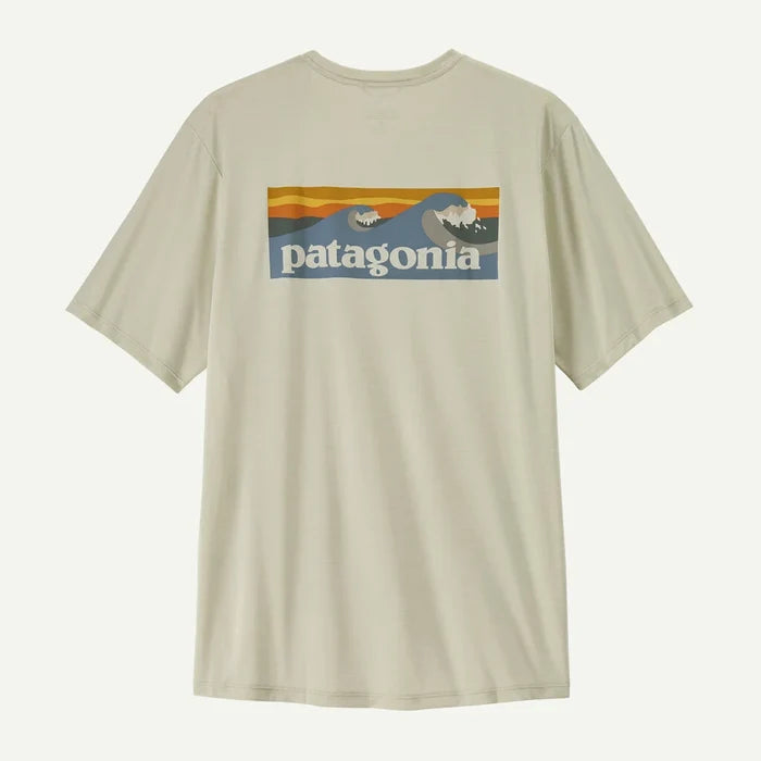 Patagonia : Men's Capilene® Cool Daily Shirt - Boardshort Logo