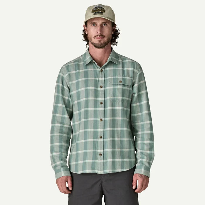 Patagonia Men's Long-Sleeved Lightweight Fjord Flannel Shirt
