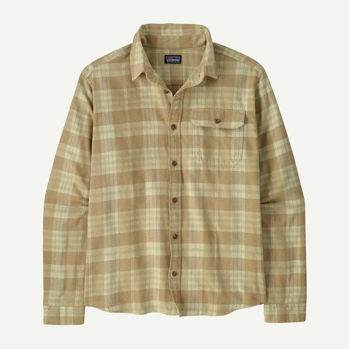 Patagonia Men's Long-Sleeved Lightweight Fjord Flannel Shirt