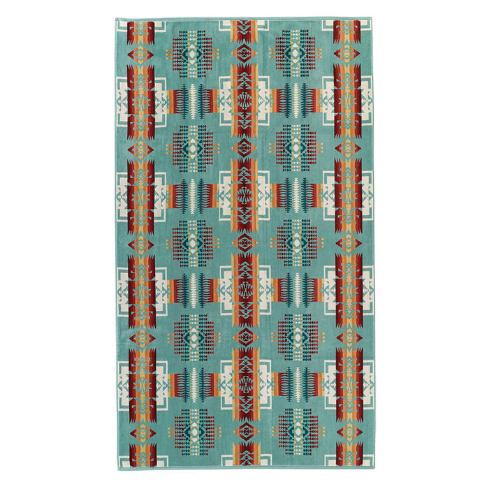 Pendleton - Aqua Chief Joseph Oversized Jacquard Spa Towel