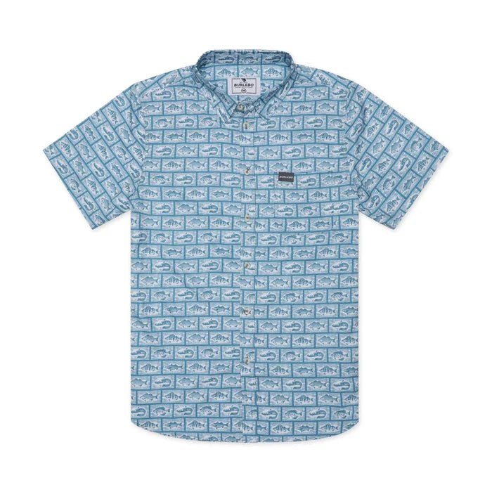 Performance Button Up- Angler's Choice by Burlebo
