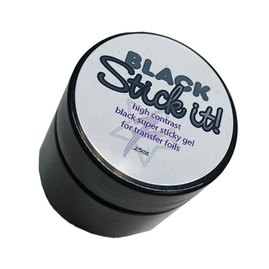 Black Stick it Transfer Foil Gel