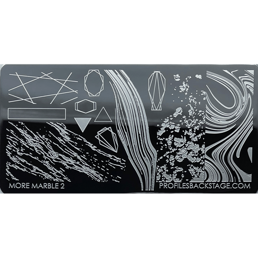 More Marble2 Pf Stamping Plate 026