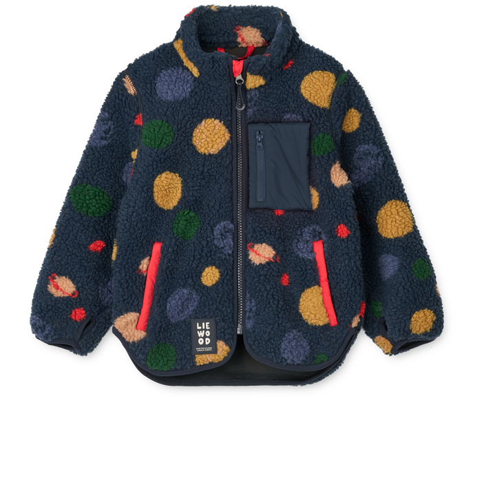 Liewood - Pile Jacket - Nolan - Universe/Classic Navy