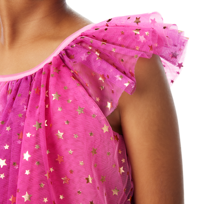 Pink Party-Ready Dress for Girls