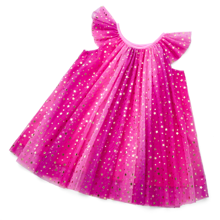 Pink Party-Ready Dress for Little Girls (Bitty Baby®)