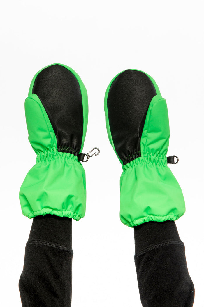 Play Baby Winter Mittens Vibrant Green-2