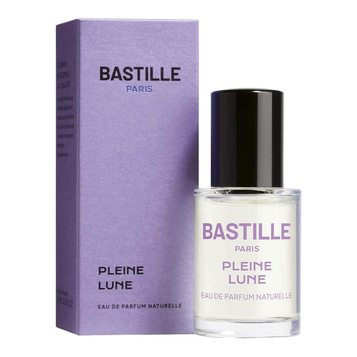 15ml bottle Bastille Pleine Lune Perfume, natural vegan perfume with tuberose and matcha.
