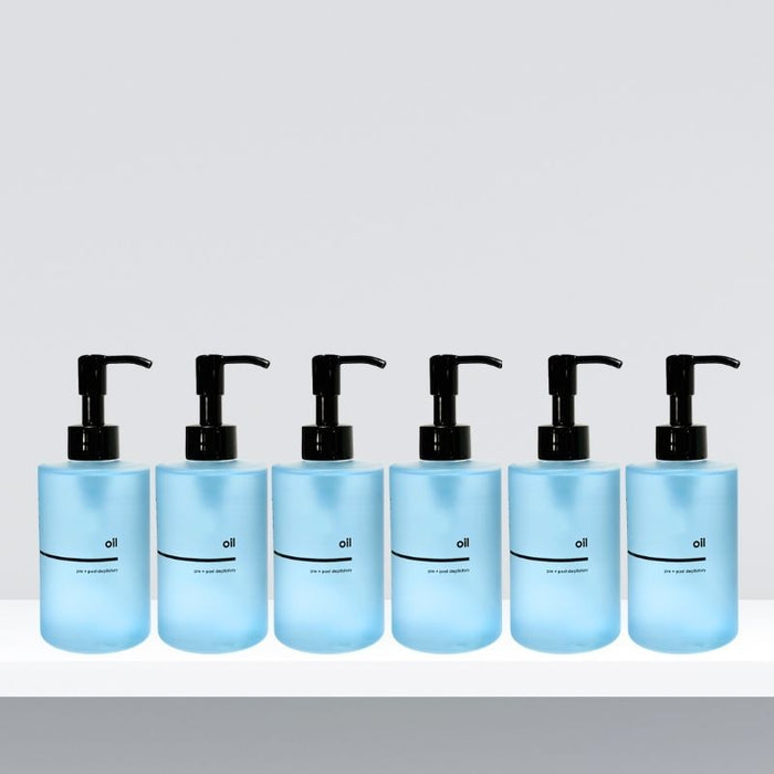 Pre wax oil in use — WAXBARE