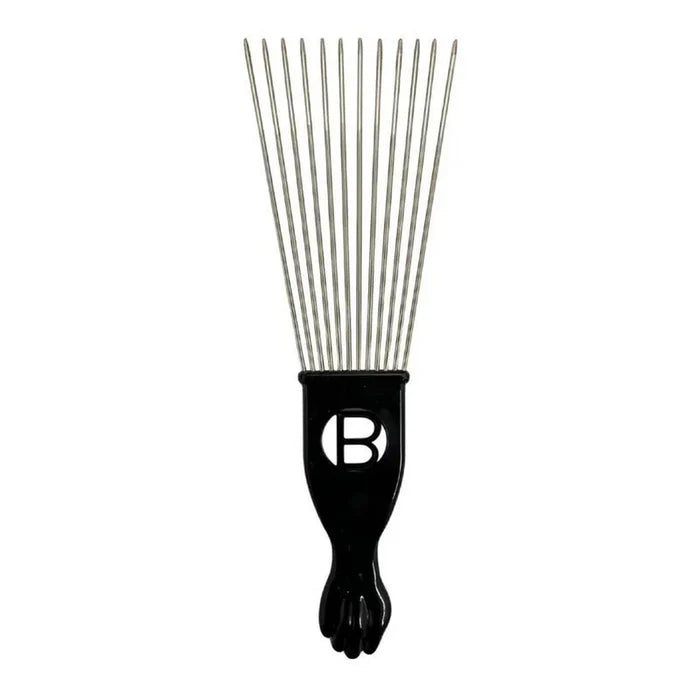 PROFESSIONAL AFRO METAL STYLING PICK FOR CURLY & TEXTURED HAIR