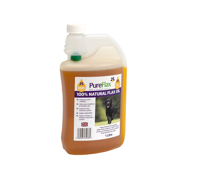 PureFlax Natural Flax Oil for Working Dogs
