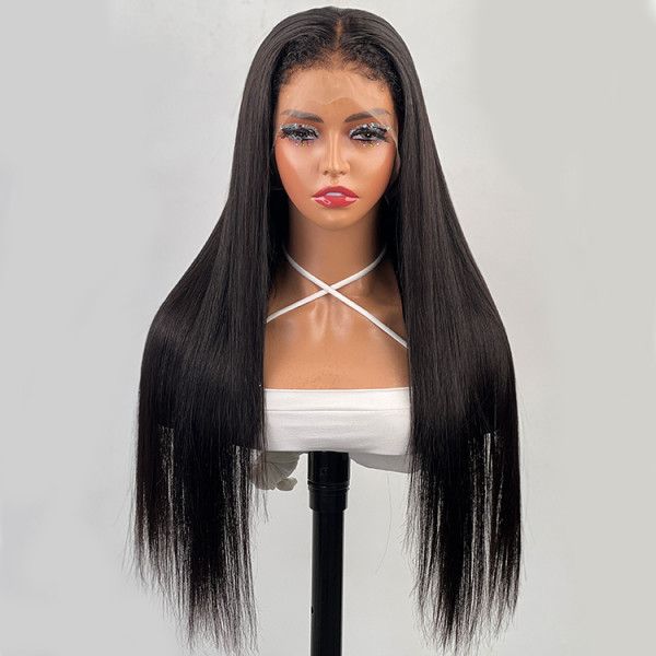 human hair wigs 13x6 lace frontal with kinky edges and curly hairline