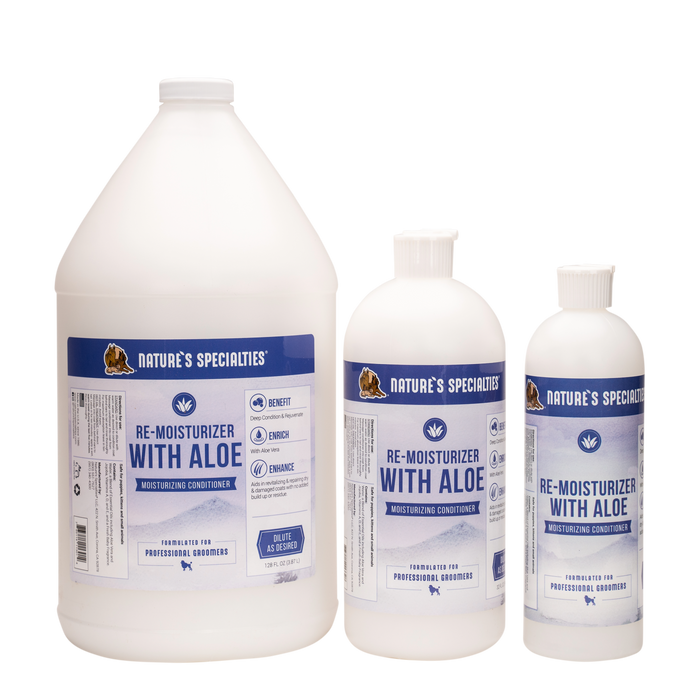 Re-Moisturizer with Aloe for Dogs & Cats